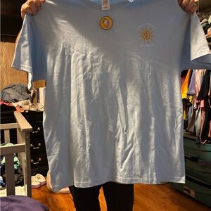 2 Blue Key West Graphic T-Shirts